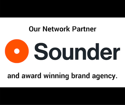 Our Network Partner and award winning brand agency Sounder Branding